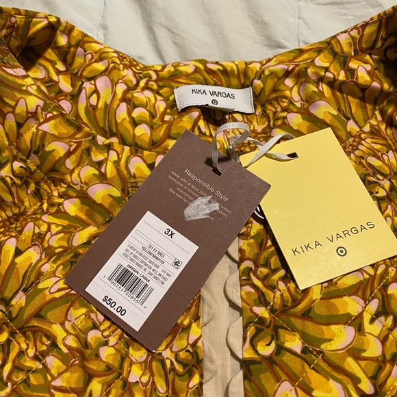 Quilted Kiku Vargas x Target Mum floral jacket 3X - Picture 7 of 8